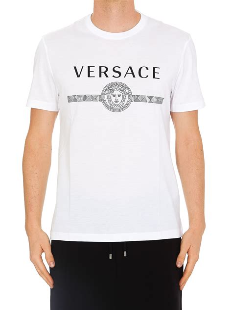 versace t shirt medusa head|versace medusa print t shirt.